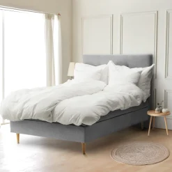 Kontinentalseng 140x200 cm - Favorit Luksus - Ergonomisk halvandenmandsseng - Nordstrand Home