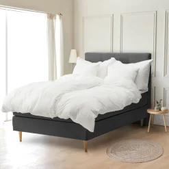 Kontinentalseng - 140x200 cm - Favorit Deluxe - 7 zoners halvandenmandsseng - Ekstra komfort - Nordstrand Home