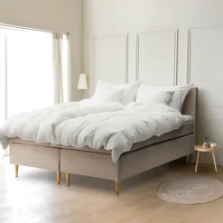Kontinentalseng 180x200 cm - Prestige luksus - Dobbeltseng med ekstra fjedring - Nordstrand Home