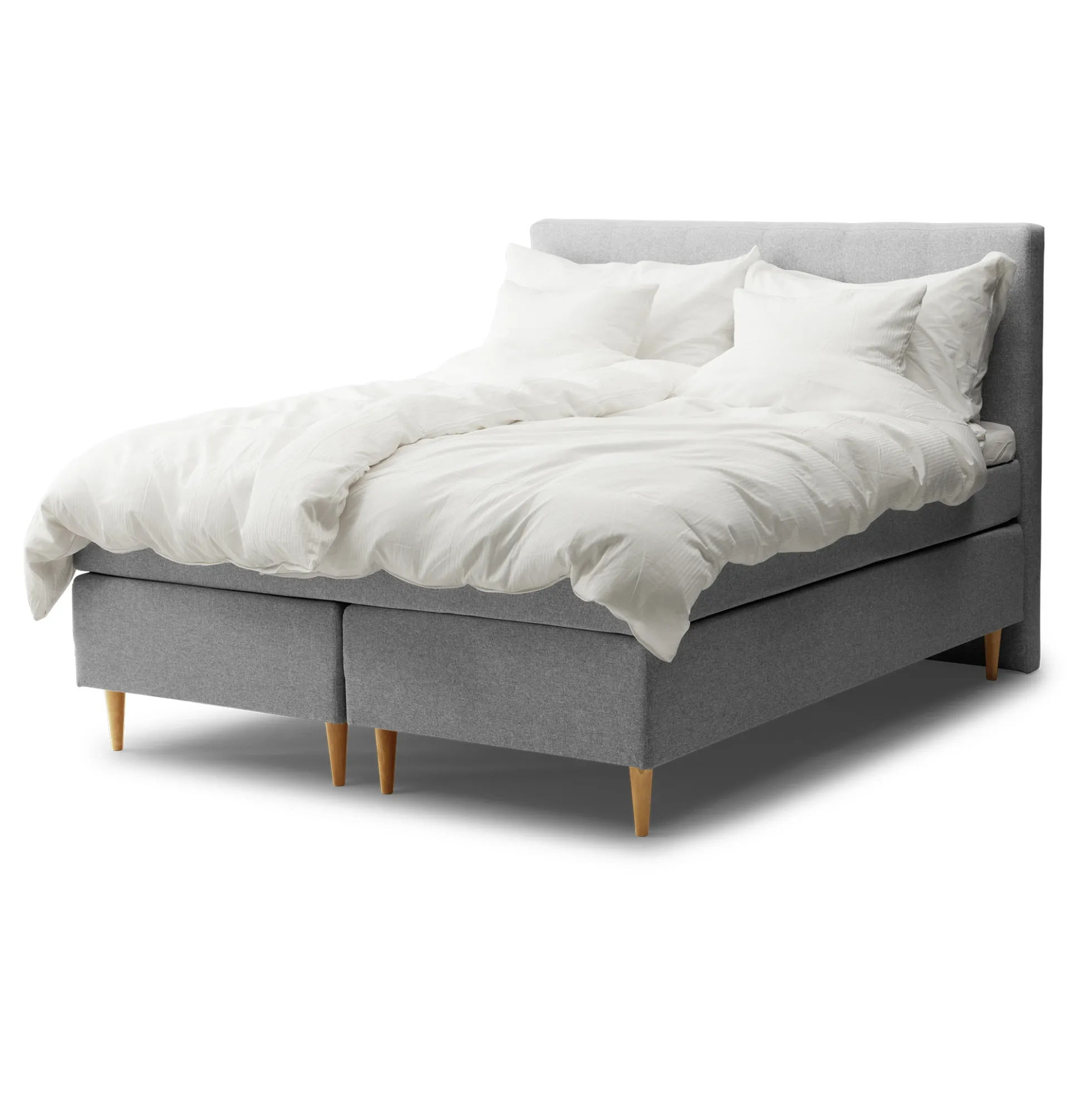 Kontinentalseng 180x200 cm - Prestige luksus - Dobbeltseng med ekstra fjedring - Nordstrand Home
