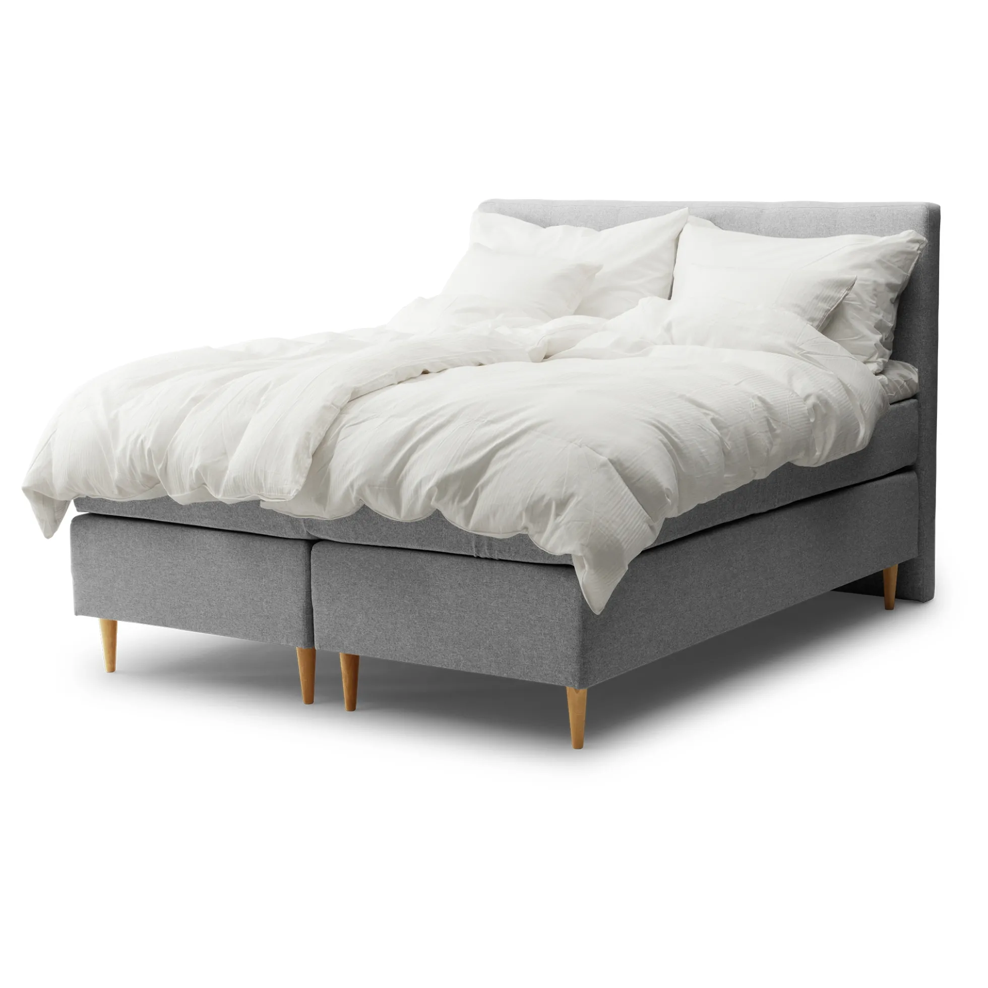 Kontinentalseng 160x200 cm - Prestige Deluxe - Luksus 7 zoners dobbeltseng - AFHENTNINGS TILBUD