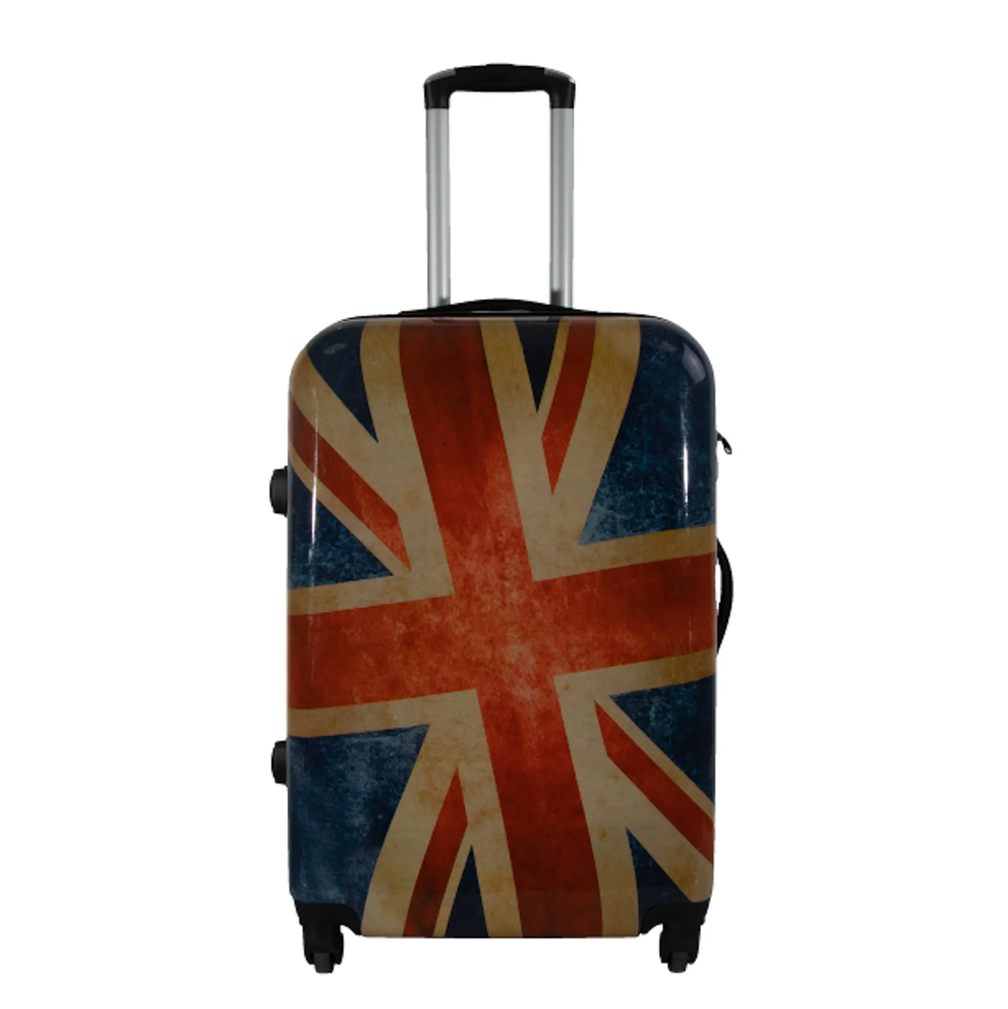Kuffert - Hardcase kuffert - Str. Medium - Kuffert med motiv - Union Jack - Eksklusiv letvægt rejsekuffert