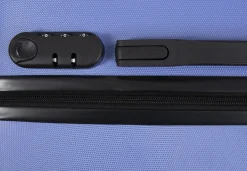 Kuffert - Hardcase - Str. Medium - Diamant blå - Smart billig rejsekuffert