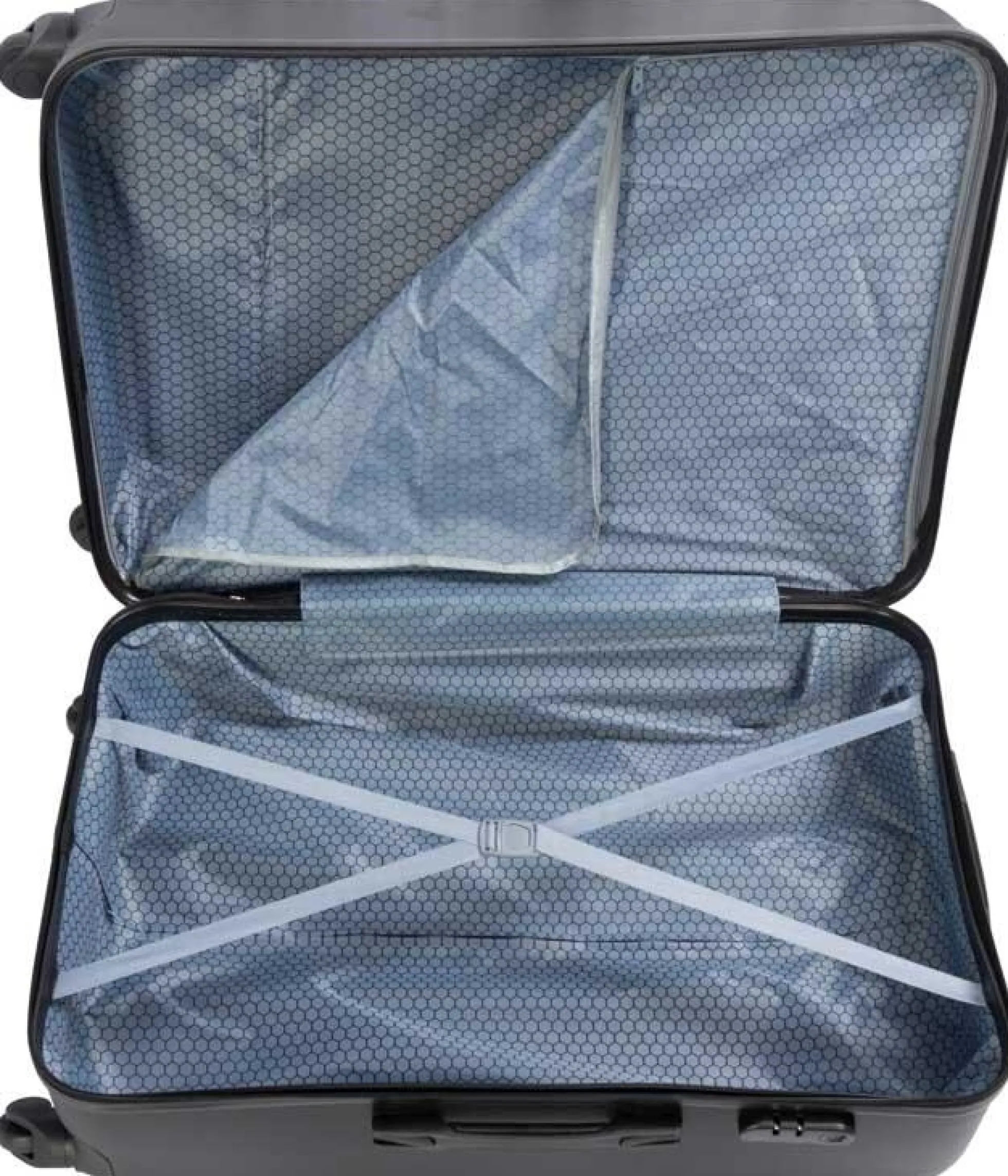 Kuffert tilbud - Hardcase - Str. Medium - Diamant Lilla - Smart rejsekuffert