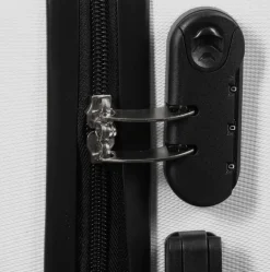 Kuffert tilbud - Hardcase - Str. Medium - Diamant hvid - Smart rejsekuffert