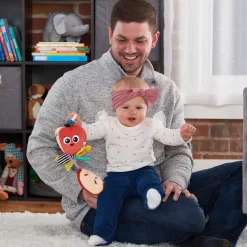 Lamaze Archer æblet Clip & Go sanselegetøj - Fra 0 mdr.