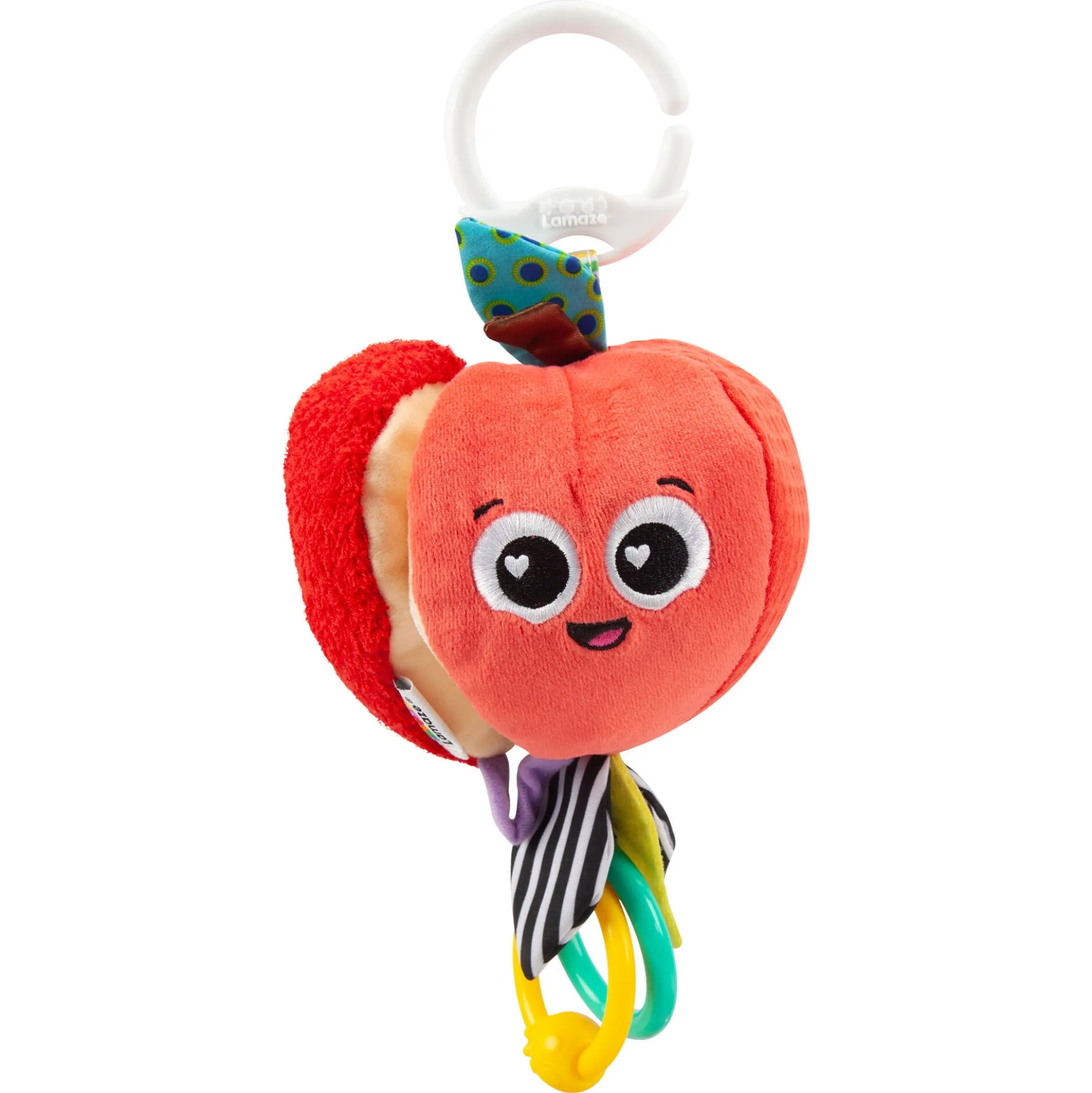 Lamaze Archer æblet Clip & Go sanselegetøj - Fra 0 mdr.