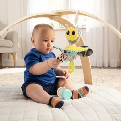 Lamaze Buzzy bien Clip & Go sanselegetøj - Fra 0 mdr.