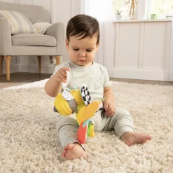 Lamaze Buzzy bien Clip & Go sanselegetøj - Fra 0 mdr.