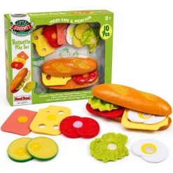 Legemad baguette med velcro - 10 dele