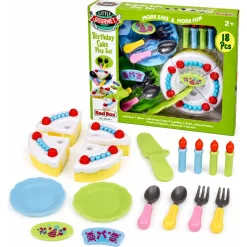 Legemad lagkage med velcro - 18 dele