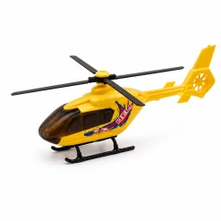 Legetøjshelikopter med lyd - Gul - 25 cm
