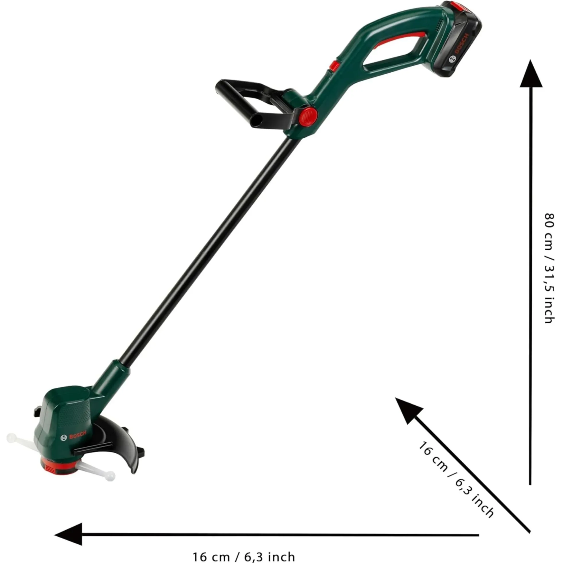 Legetøjskantklipper med lys og lyd - 80 cm - Bosch legetøjsværktøj