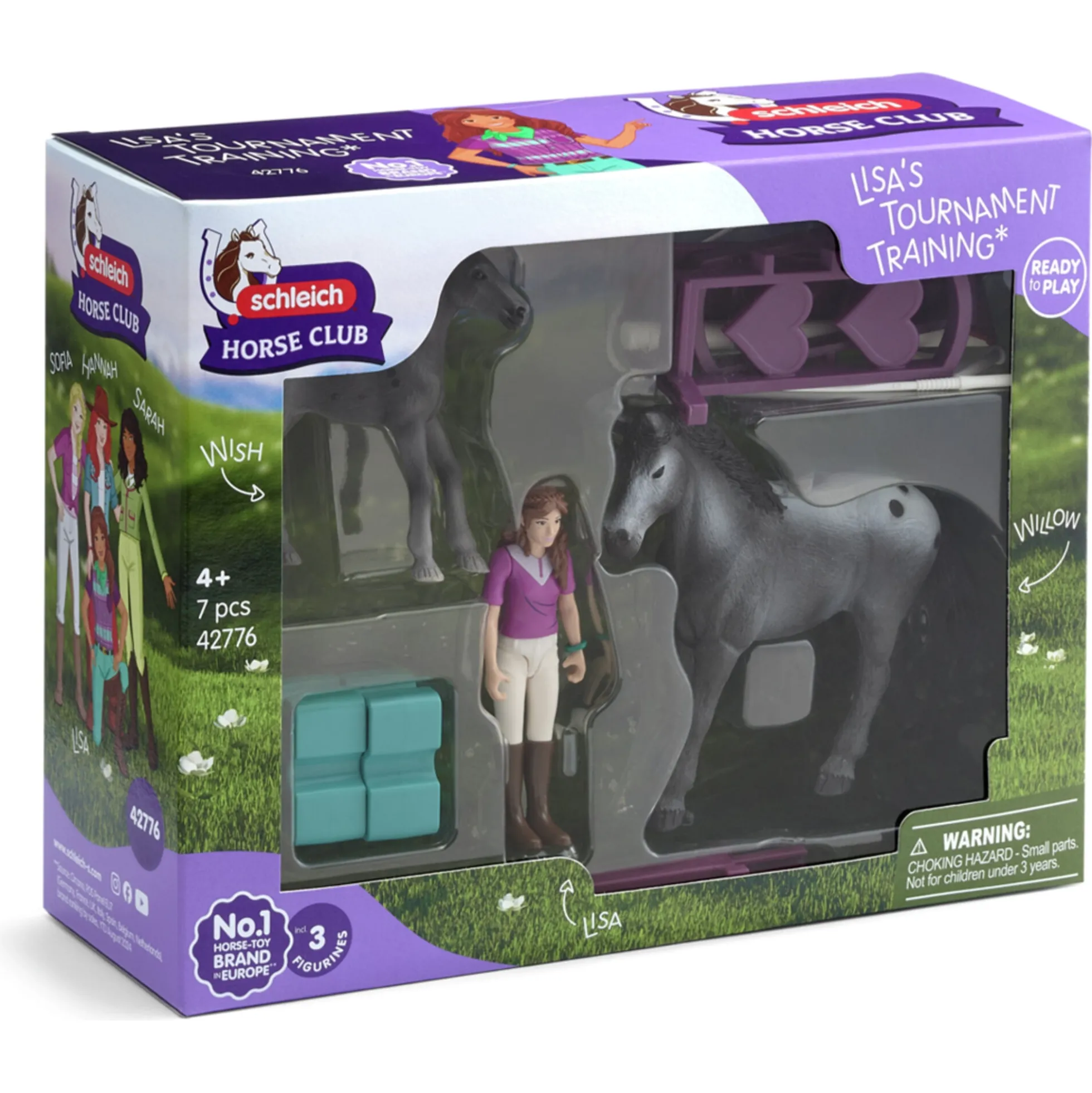 Lisas turneringstræning - 42776 - Schleich Horse Club