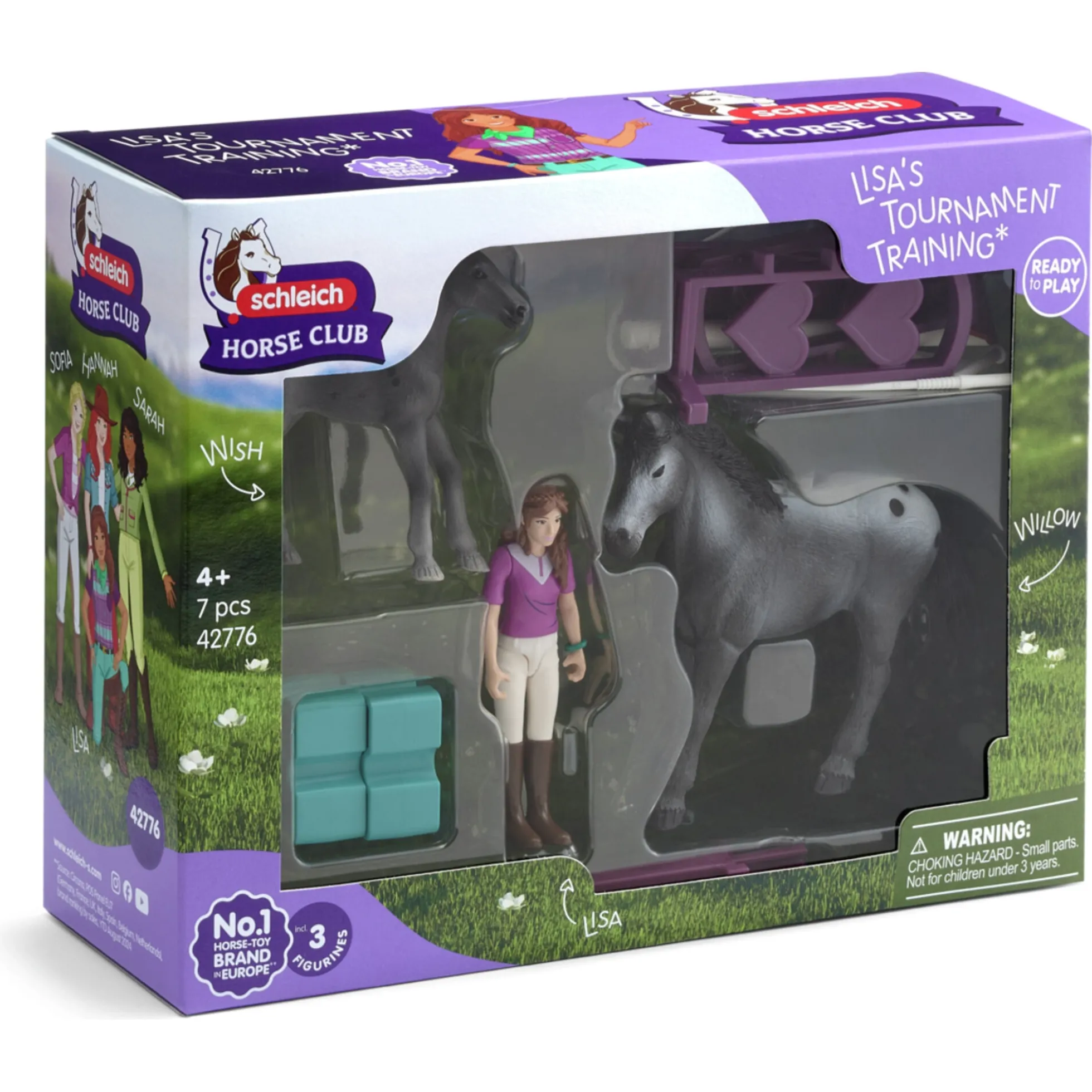 Lisas turneringstræning - 42776 - Schleich Horse Club