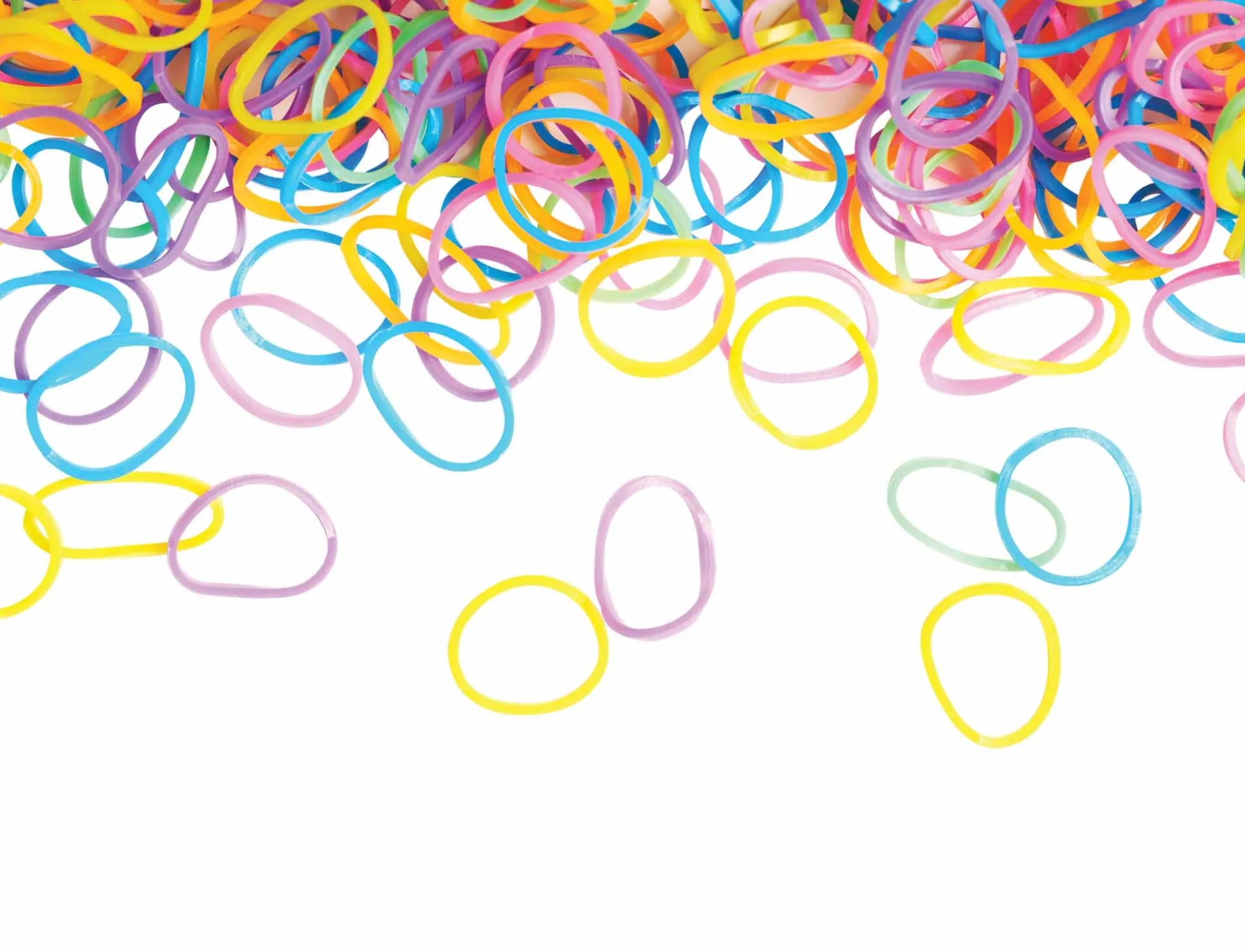 Loom bands med over 600 elastikker