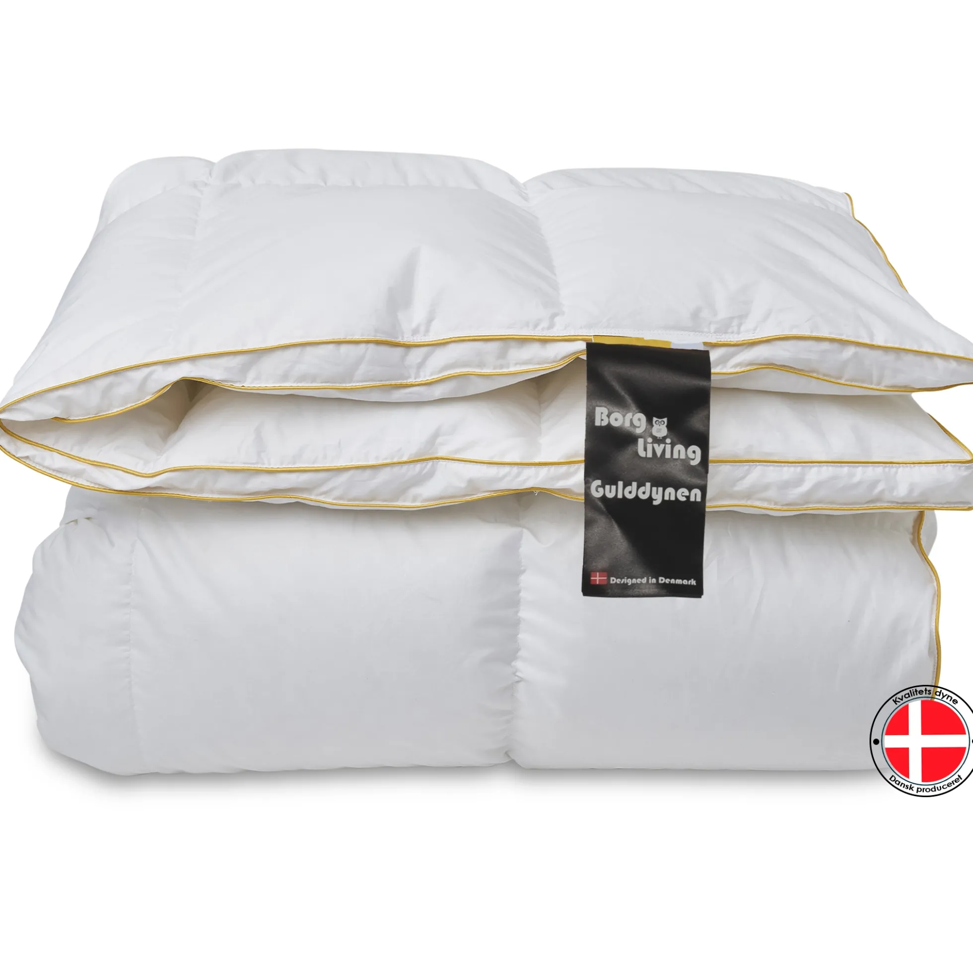 Luksus vinterdyne - 100% gåsedunsdyne - 200x220 cm - Borg Living Gulddynen