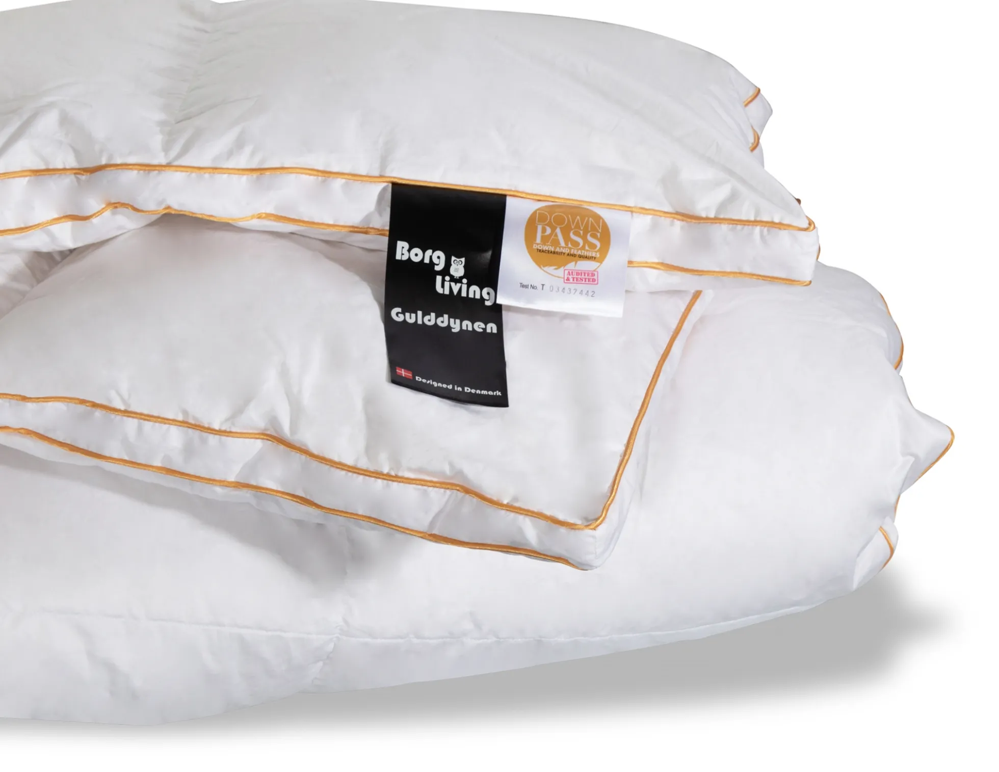 Luksus vinterdyne - 100% gåsedunsdyne - 200x220 cm - Borg Living Gulddynen