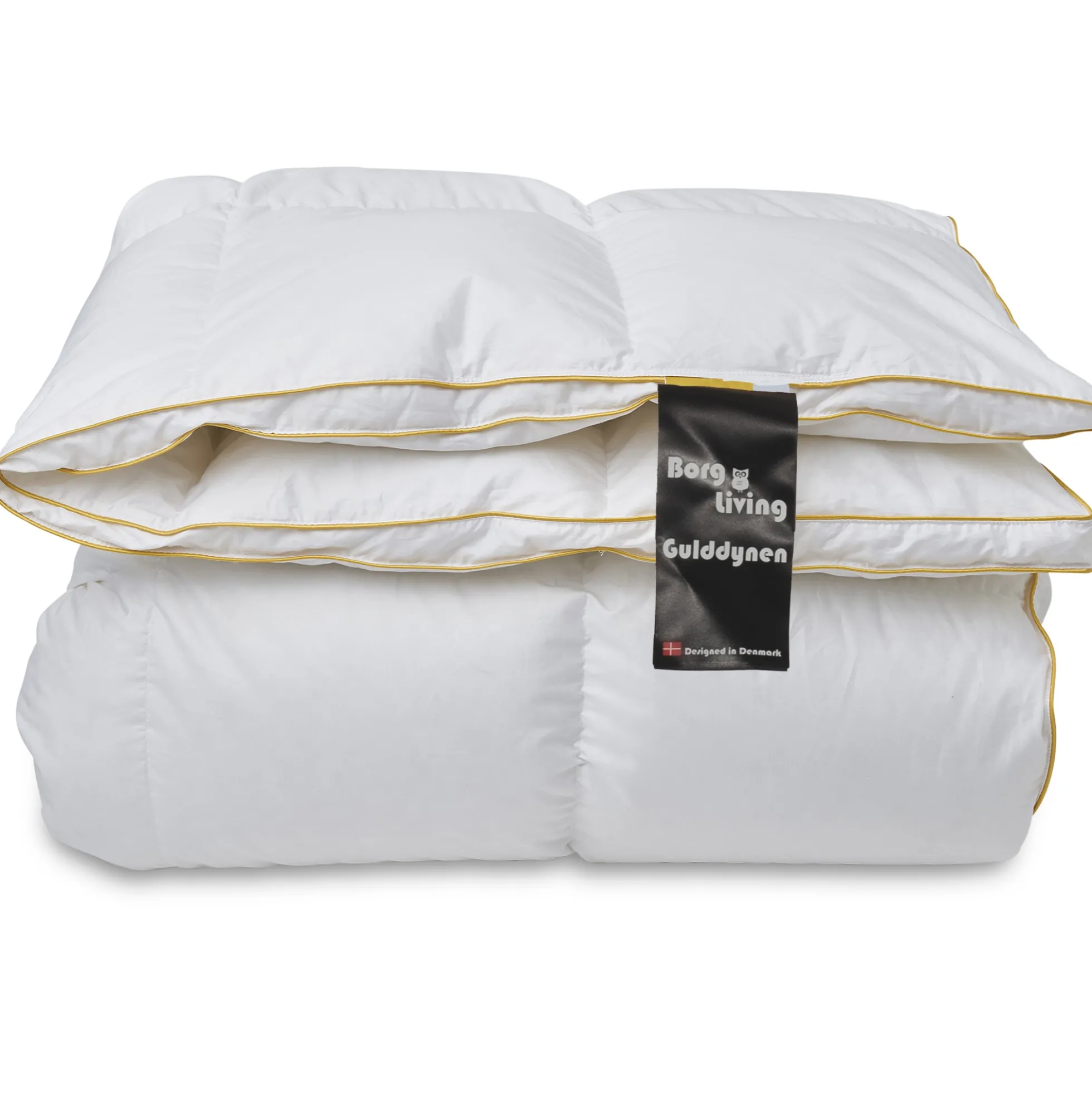Luksus vinterdyne - 100% gåsedunsdyne - 200x220 cm - Borg Living Gulddynen