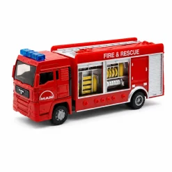 MAN legetøjsbrandbil med lyd og lys - 17 cm
