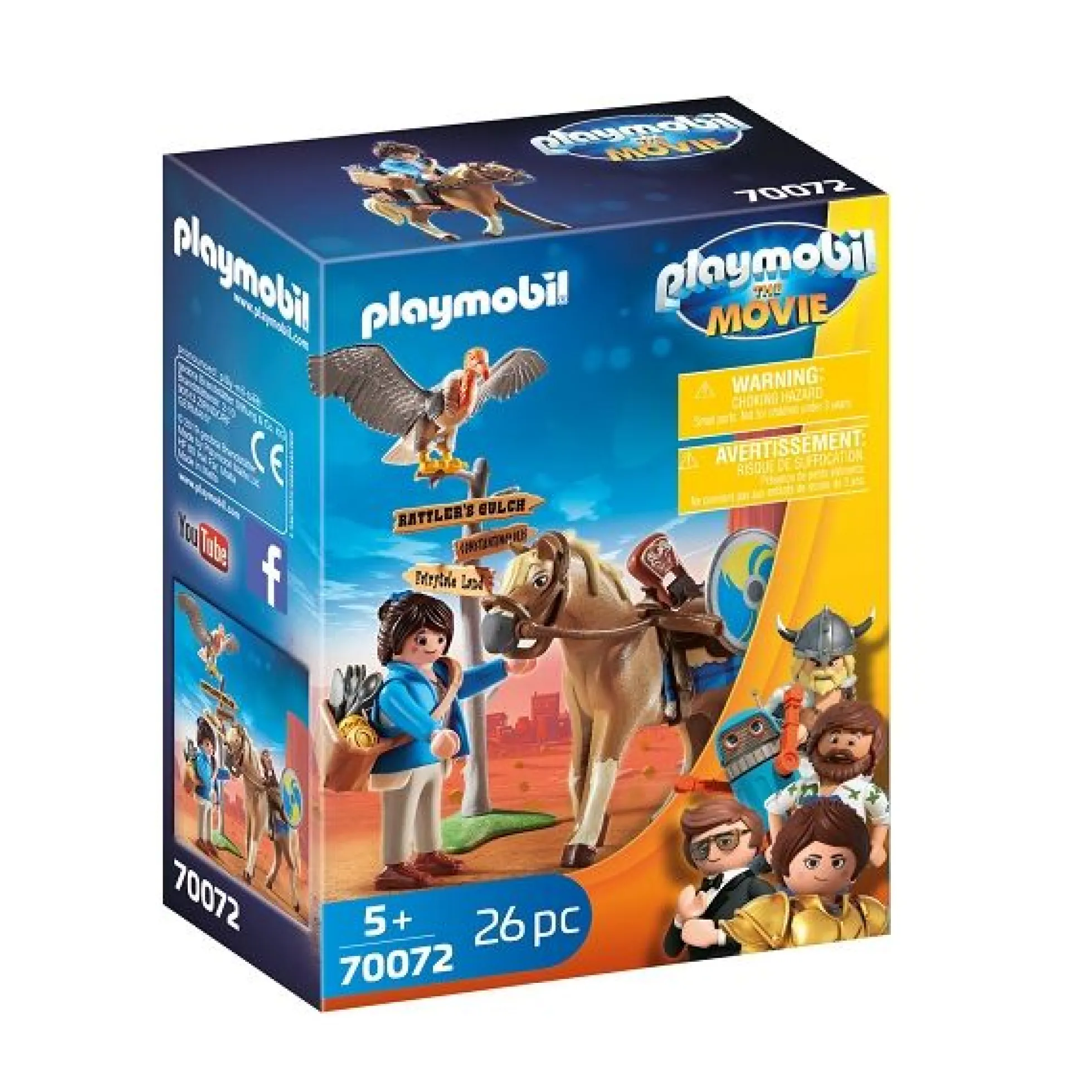 Marla med hest - PL70072 - PLAYMOBIL The Movie