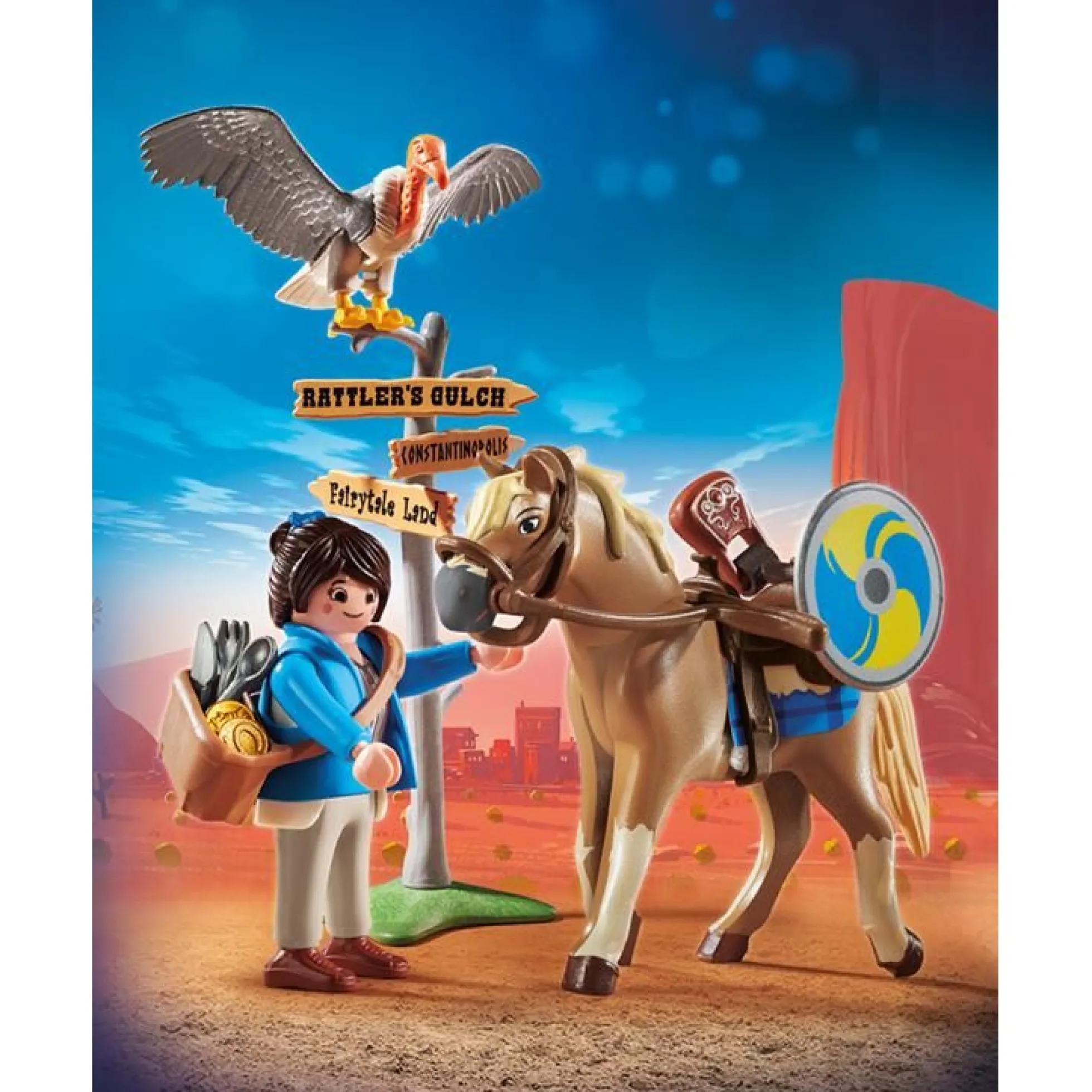 Marla med hest - PL70072 - PLAYMOBIL The Movie