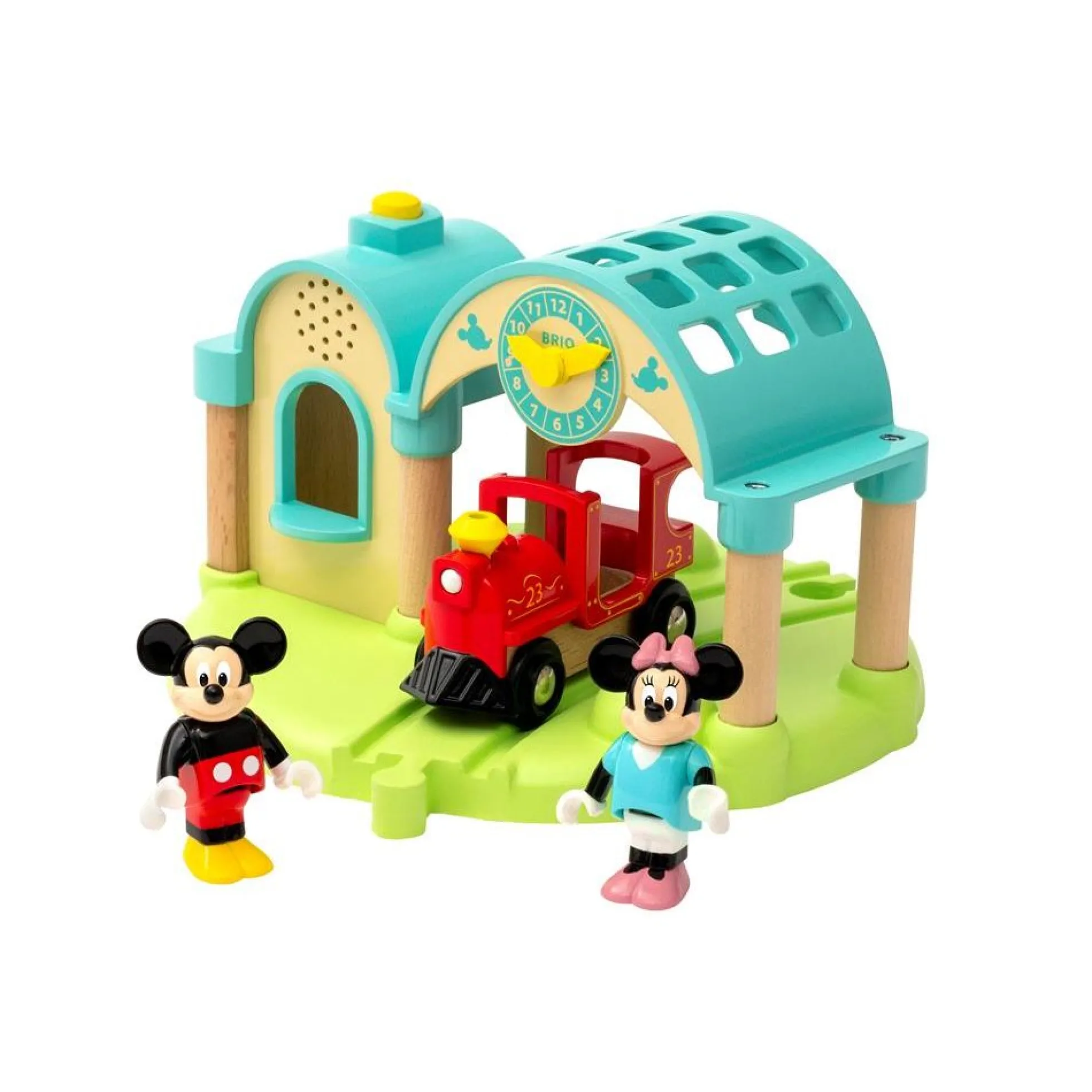 Mickey Mouse station med lydoptager - BRIO