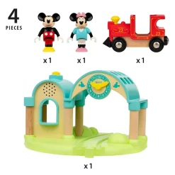 Mickey Mouse station med lydoptager - BRIO