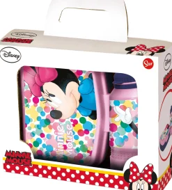 Minnie Mouse madkassesæt - Madkasse og drikkedunk til børn