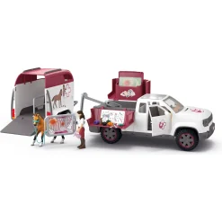 Mobil dyrlæge med trailer - 42704 - Schleich Horse Club