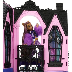 Monster High Boo-tique Hotel foldbart dukkehus med overraskelser - 13 dele