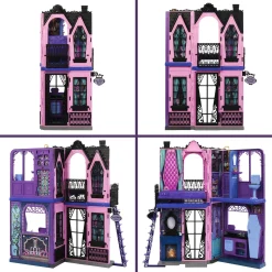 Monster High Boo-tique Hotel foldbart dukkehus med overraskelser - 13 dele