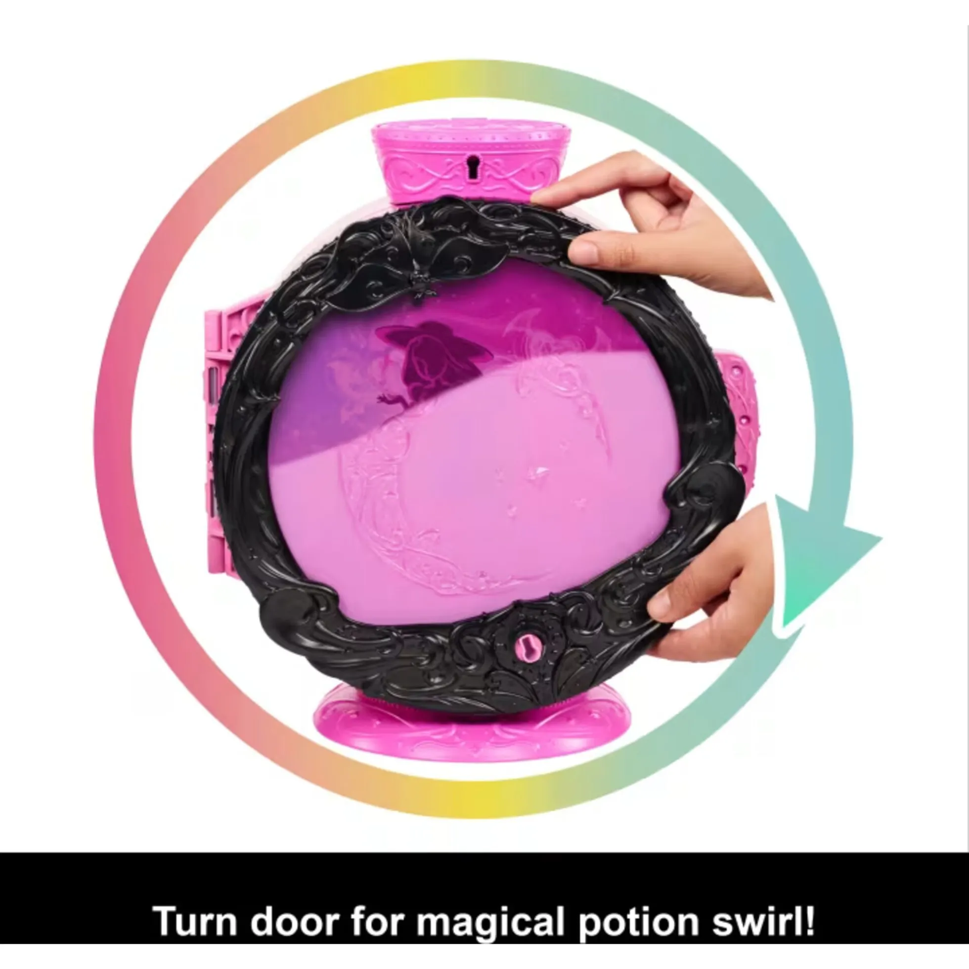 Monster High Draculaura Potion Reveal legesæt med dukke og tilbehør - 9 dele - 30 cm