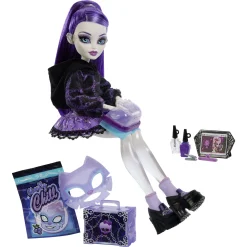 Monster High Self-Scare Secrets Spectra Vondergeist - 13 tilbehørs dele - 30 cm