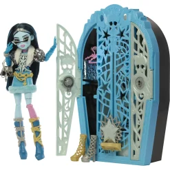 Monster High Skulltimate Secrets Frankie Stein dukke og tilbehør - Hauntlywood Mysteries - 30 cm