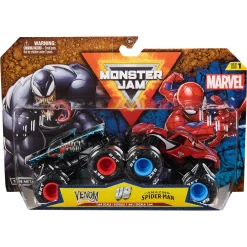 Monster Jam Marvel Spider-Man mod Venom - 2-pak