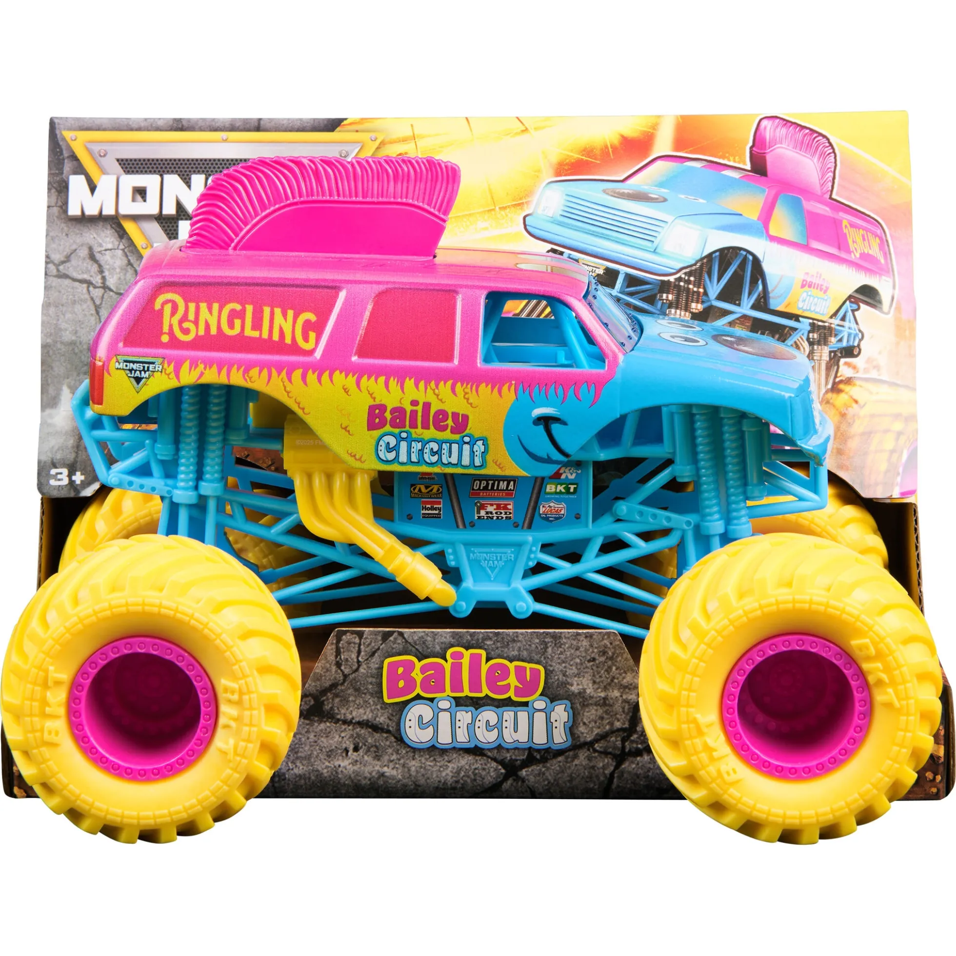 Monster Jam samler monstertruck - Bailey Circuit - 1:24