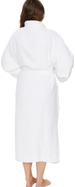 Morgenkåbe - bambus - Str. XL/XXL - Badekåbe - White - Excellent By Borg