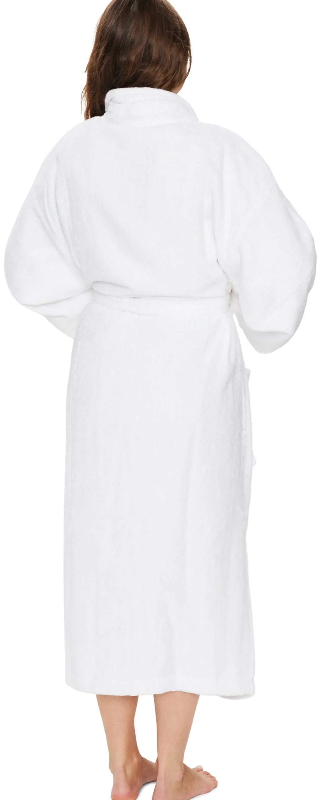 Morgenkåbe - bambus - Str. XL/XXL - Badekåbe - White - Excellent By Borg