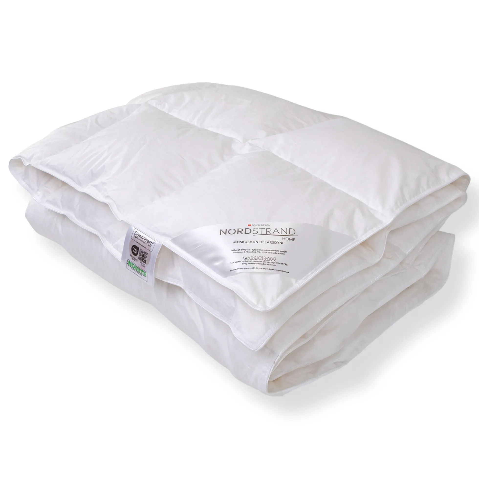 Moskusdun helårsdyne - Allergivenlig dyne - 140x200 cm - Nordstrand Home dyne