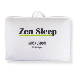 Moskusdun helårsdyne - Allergivenlig - Europæiske dun - 140x200 cm - Zen Sleep dyne