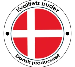 Moskuspude - Fejø "Høj" pude - 60x63 cm - 3 kammer - Quilts Of Denmark