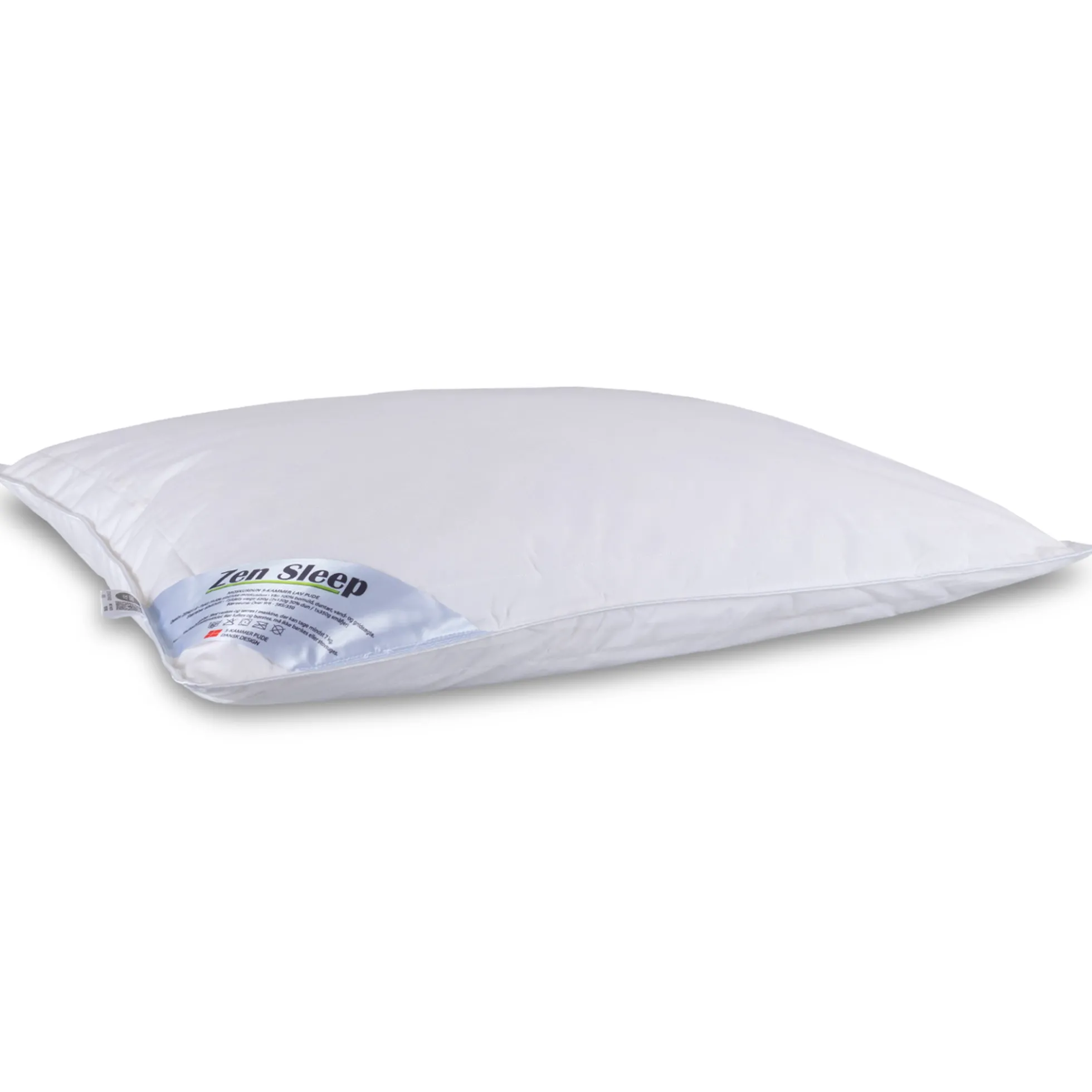 Moskuspude - Lav hovedpude - 50x70 cm - 3 kammer hovedpude - Zen Sleep