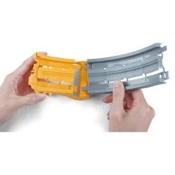 MultiTrack Construction fleksibel racerbane med kran og loop - 112 dele