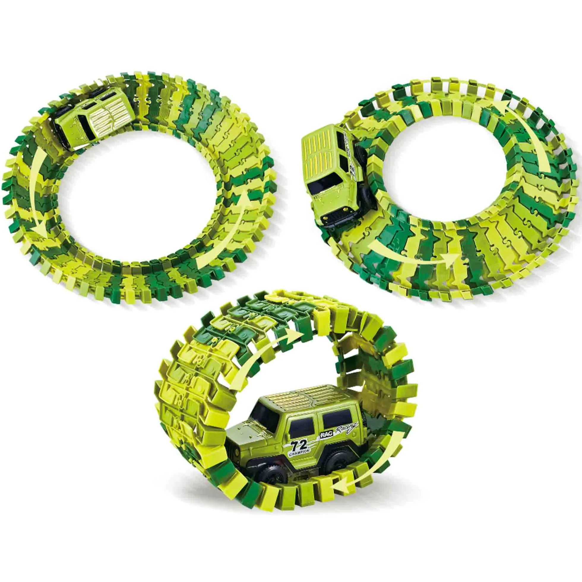Multi Track dinosaur bilbane - 325 dele