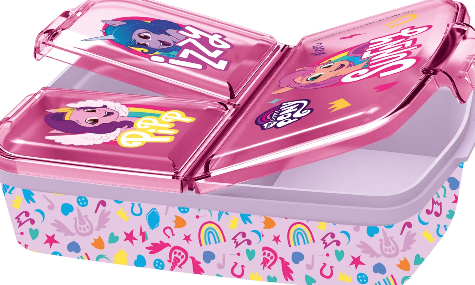 My Little Pony madkasse - Børnemadpakke med 3 rum