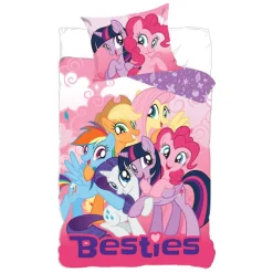 My Little Pony sengetøj - 100% bomuld - Børnesengetøj 140x200 cm - Besties