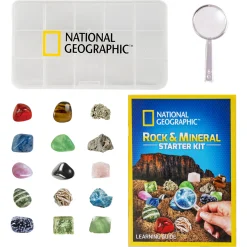 National Geographic sten- og mineralsæt - 15 dele