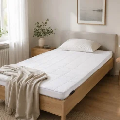 Naturlatex H-split topmadras - 180x200 cm - 7 cm høj - 100% Talalay naturlatex - Nature By Borg