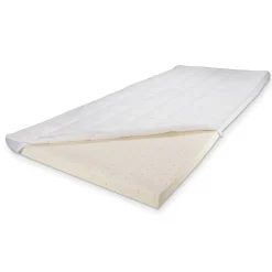 Naturlatex topmadras - 120x200 cm - 7 cm høj - 100% Talalay naturlatex - Nature By Borg